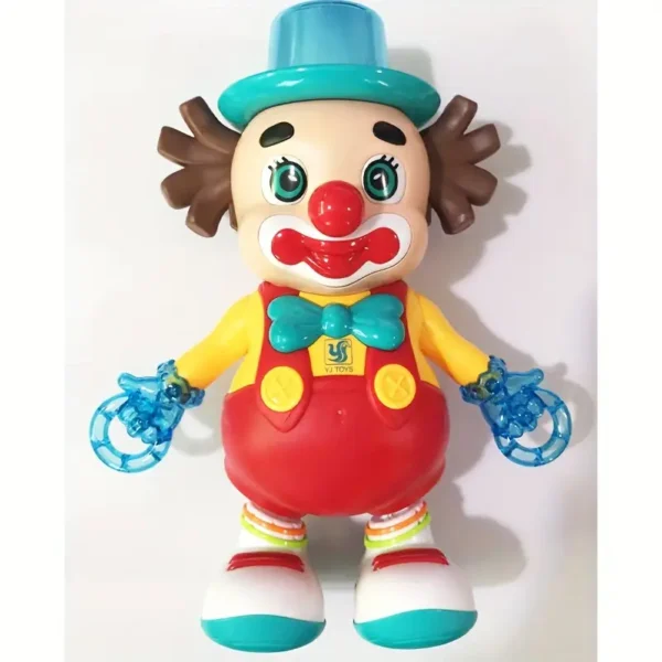 Lively Sound & Light Clown Toy: Perfect for Birthdays, Christmas, And Halloween - Ages 3+ (Batteries Not Included)