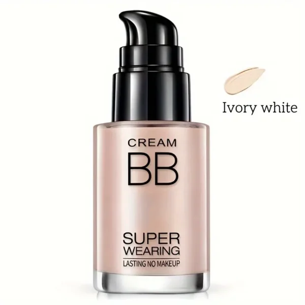 Second image of BB Cream liquid foundation+finishing powder Makeup Set 2pcs Moisture Isolating Cream concealer Cream Super Durable and Impeccable Cream Women's Cosmetic Set Holiday Gift