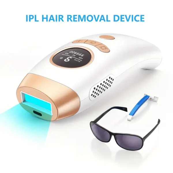 IPL Hair Removal Device For Women And Men, IPL Permanent Hair Remover 999900 Flashes For Arm Leg Back Whole Body Us